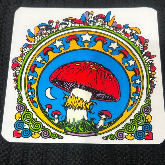 Colorful Mushroom Sticker - Picture 1 of 1